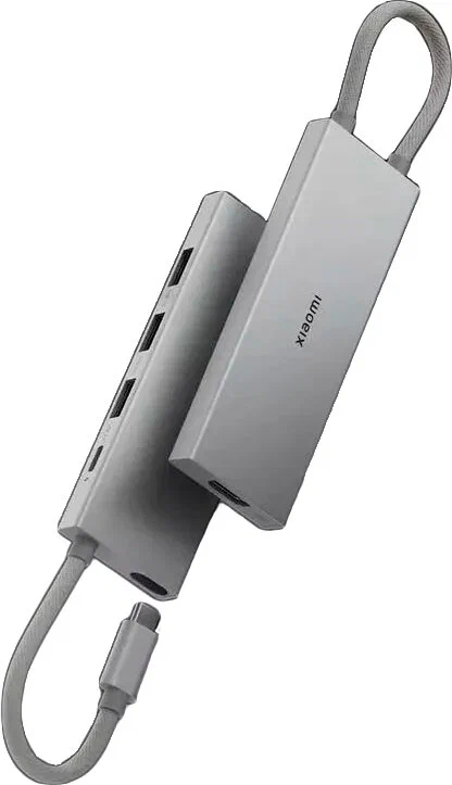 USB-хаб Xiaomi Type-C 5в1 3USB/1USB-C/HDMI (XMDS05YM) в Челябинске купить по недорогим ценам с доставкой