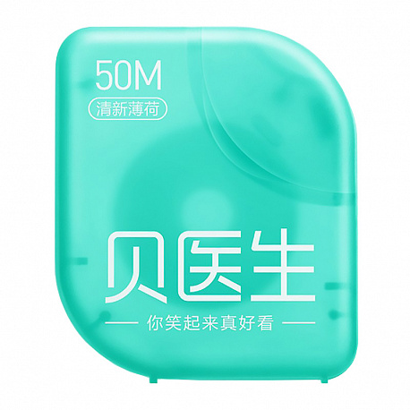 Зубная нить Xiaomi Dr.Bei Dental Floss (50 м) в Челябинске купить по недорогим ценам с доставкой