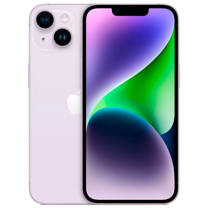 Смартфоны Смартфон Apple iPhone 14 128GB Purple (Sim+E-Sim) в Челябинске купить по недорогим ценам с доставкой