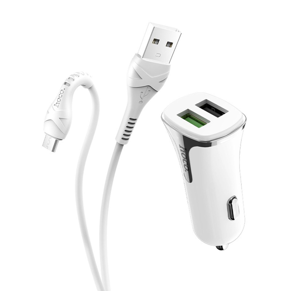 АЗУ HOCO Z31 3.4A 2USB+Micro-USB в Челябинске купить по недорогим ценам с доставкой