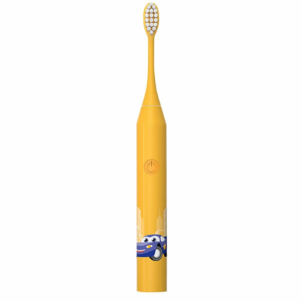 Детская зубная щетка PARU Sonic Electric Toothbrush, желтая (4 насадки) в Челябинске купить по недорогим ценам с доставкой
