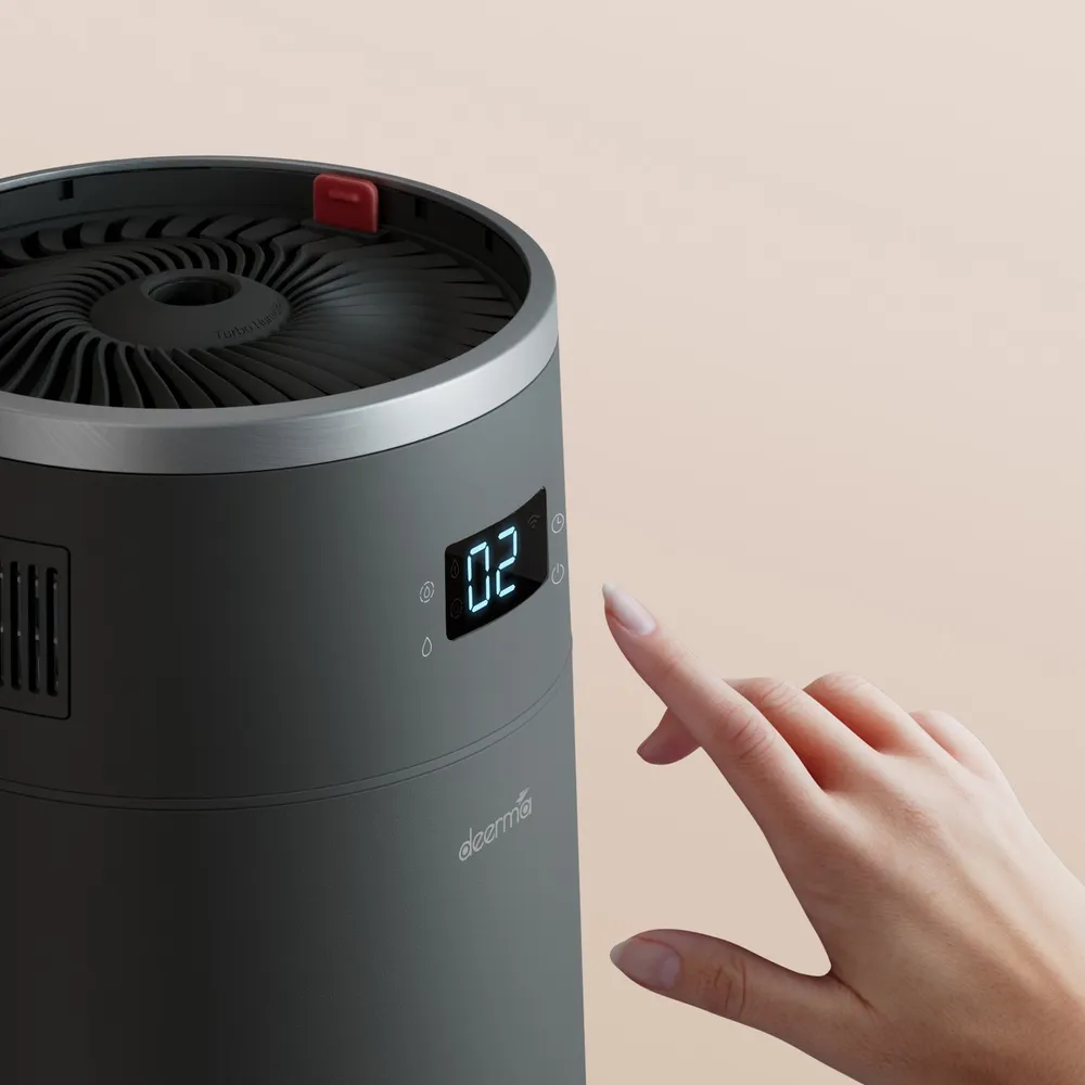 Увлажнитель воздуха Xiaomi Deerma Humidifier DEM-F950W, черный в Челябинске купить по недорогим ценам с доставкой