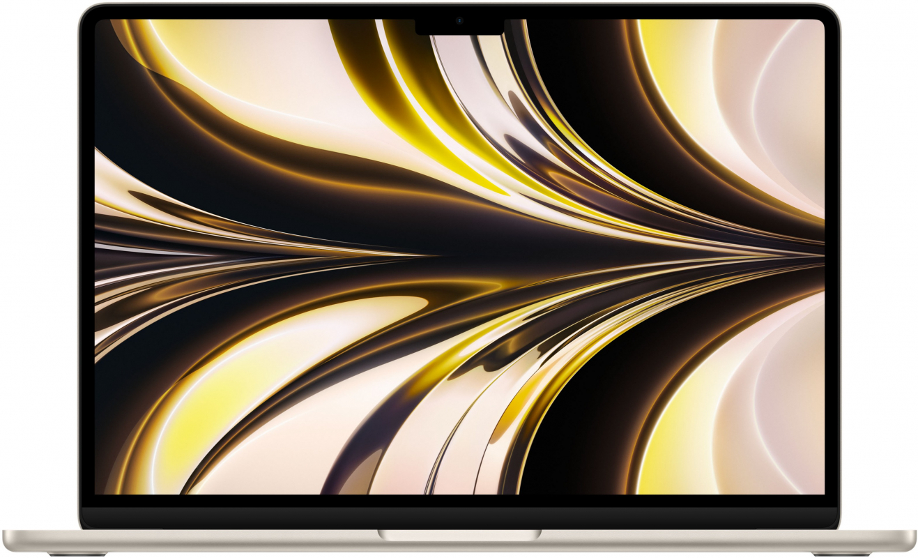 Ноутбук Apple MacBook Air 13 2022 (M2, 8-core, 256GB) Starlight в Челябинске купить по недорогим ценам с доставкой