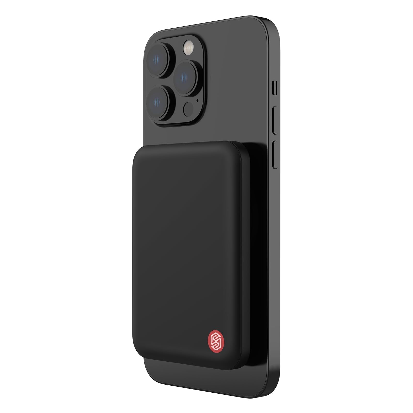 Внешний аккумулятор Nillkin Magnetic Battery Pack 5000mAh, 15W с MagSafe, черный (NKT21) в Челябинске купить по недорогим ценам с доставкой