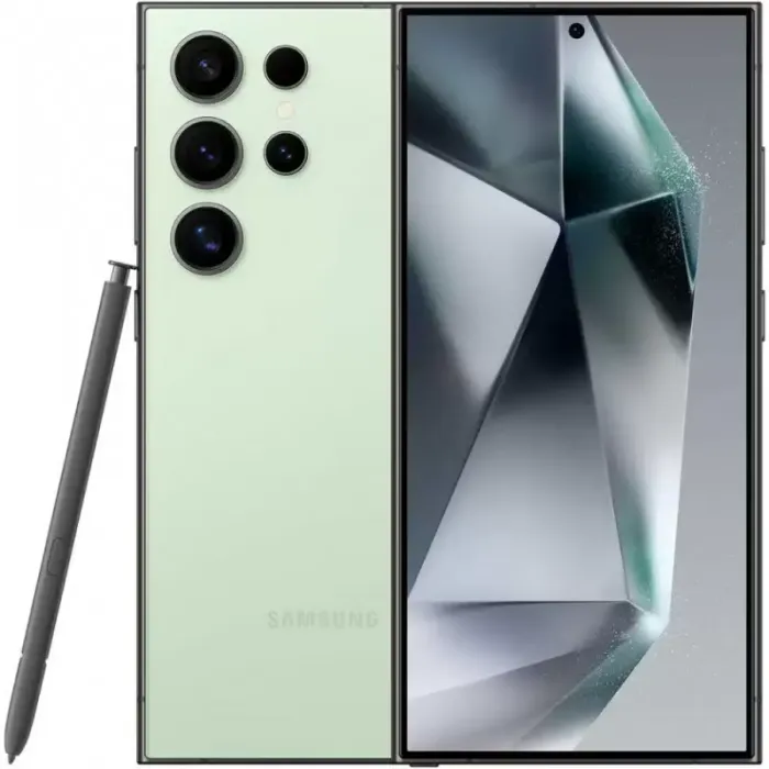 Смартфон Samsung Galaxy S24 Ultra 12/256Gb Titanium Green в Челябинске купить по недорогим ценам с доставкой