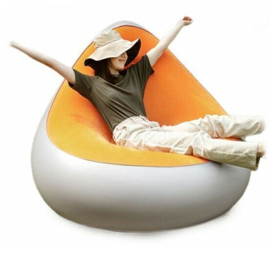 Надувное кресло Xiaomi Chao One-button Automatic Inflatable Leisure Sofa в Челябинске купить по недорогим ценам с доставкой