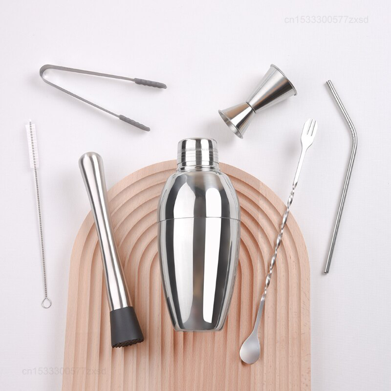 Коктейльный набор Circle Joy Coktail Shaker Bar Set 7 in 1 (CJ-CSB01) в Челябинске купить по недорогим ценам с доставкой