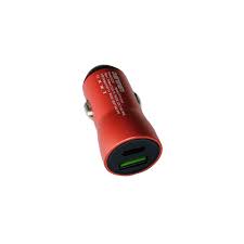 АЗУ Denmen DZ10 DUAL USB-C 18W/5V/3A + USB 5V/3A Quick Charge 3.0, красный в Челябинске купить по недорогим ценам с доставкой