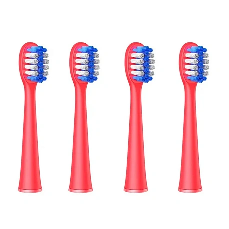 Сменные насадки для Bitvae K7S, красная (4 шт) в Челябинске купить по недорогим ценам с доставкой