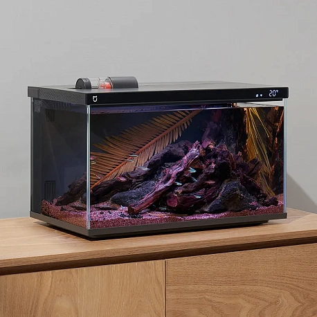 Умный аквариум Xiaomi Mijia Smart Fish Tank Black (MYG100) в Челябинске купить по недорогим ценам с доставкой