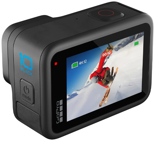 Экшн-камера GoPro HERO10, черный в Челябинске купить по недорогим ценам с доставкой