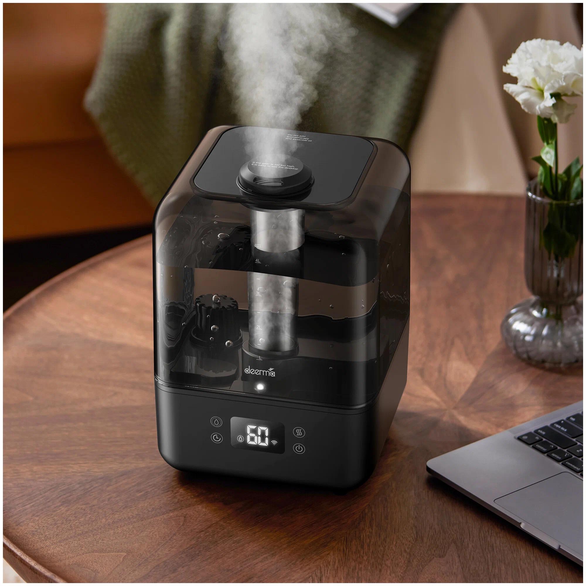 Увлажнитель воздуха Deerma Humidifier DEM-F15W в Челябинске купить по недорогим ценам с доставкой