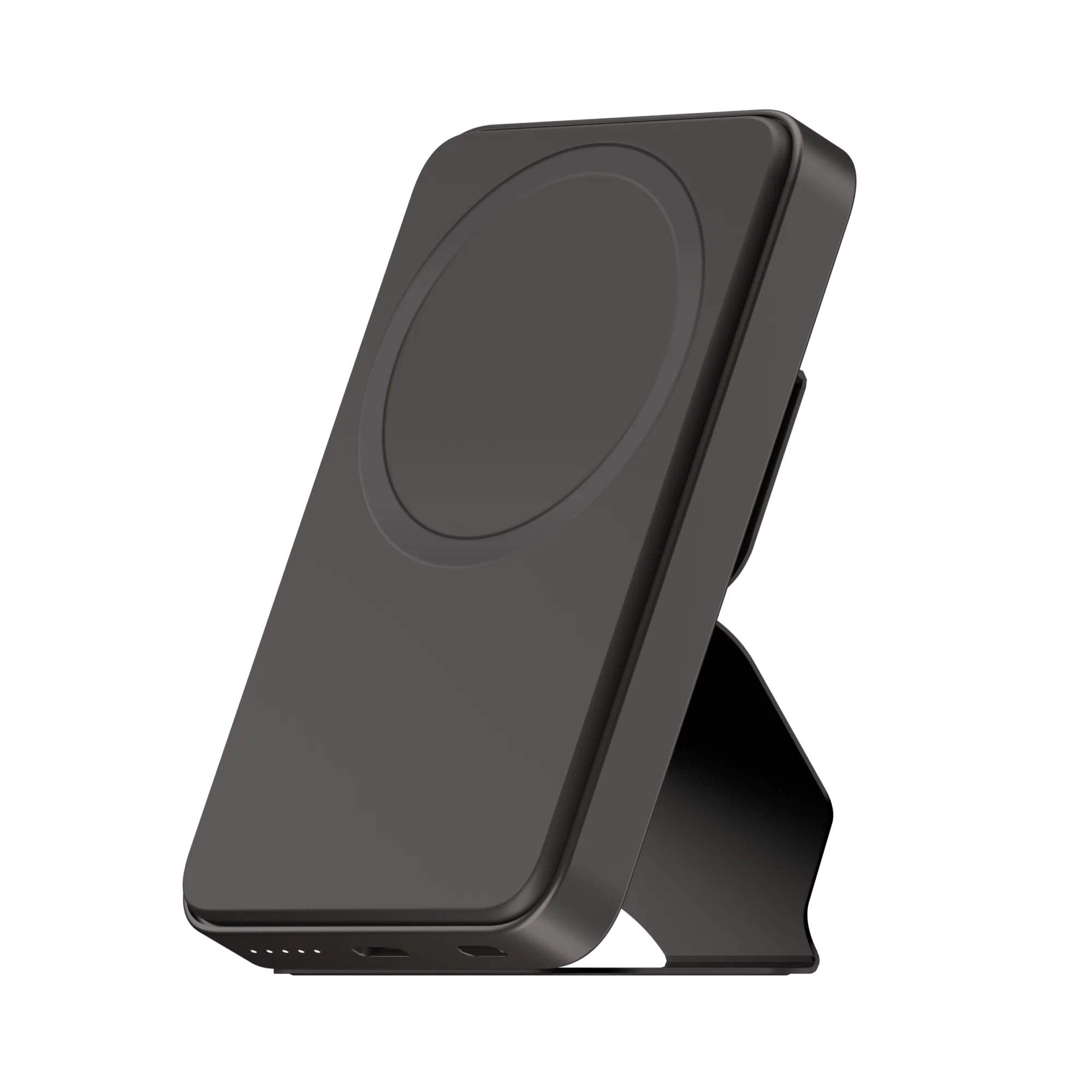 Внешний аккумулятор COMMO Magnetic Power Bank, 4600 mAh, черный (с MagSafe) в Челябинске купить по недорогим ценам с доставкой