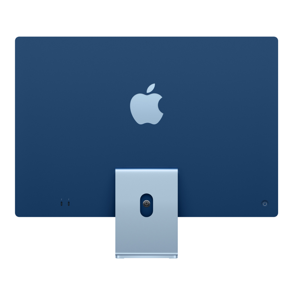 Apple iMac 24" Retina 4,5K, (M3 8C CPU, 8C GPU), 8 ГБ, 256 ГБ SSD, синий в Челябинске купить по недорогим ценам с доставкой