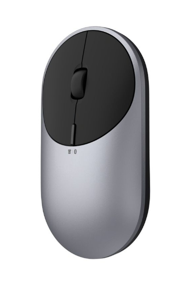 Беспроводная компактная мышь Xiaomi Mi Portable Mouse 2, черный в Челябинске купить по недорогим ценам с доставкой