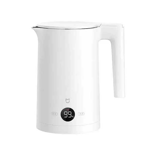 Чайник Xiaomi Mijia Thermostatic Electric Kettle 2 (MJHWSH03YM), белый в Челябинске купить по недорогим ценам с доставкой