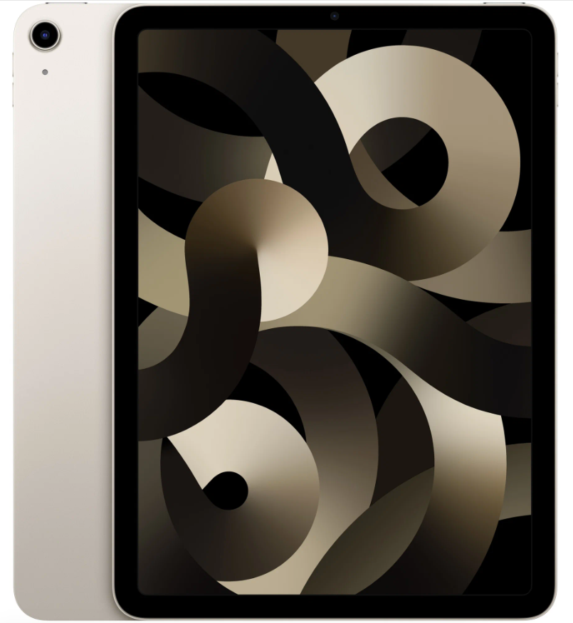 Планшет Apple iPad Air 2022 64 ГБ, Wi-Fi, starlight в Челябинске купить по недорогим ценам с доставкой