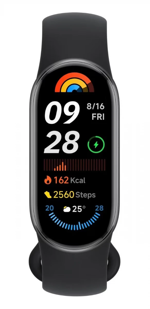 Умный браслет Xiaomi Mi Smart Band 9, черный (Global) в Челябинске купить по недорогим ценам с доставкой