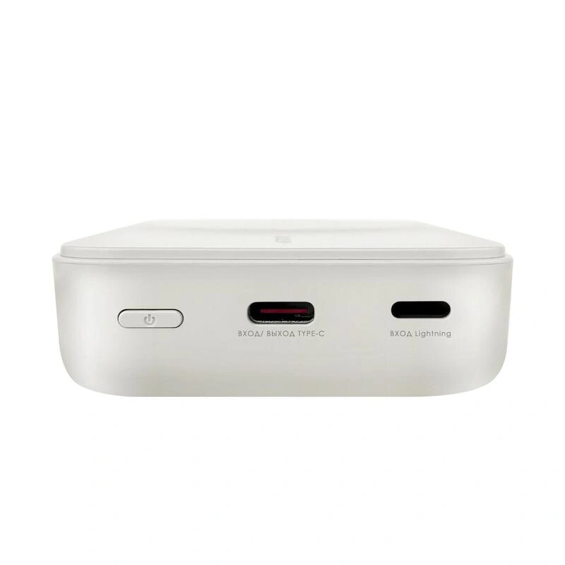 Внешний аккумулятор SOLOVE 10000mAh Magnetic MagSafe 20W (W12 Pro), белый в Челябинске купить по недорогим ценам с доставкой