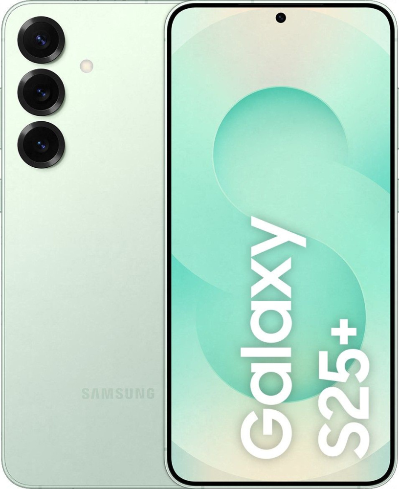 Смартфон Samsung Galaxy S25+ 12/256Gb, мятный в Челябинске купить по недорогим ценам с доставкой