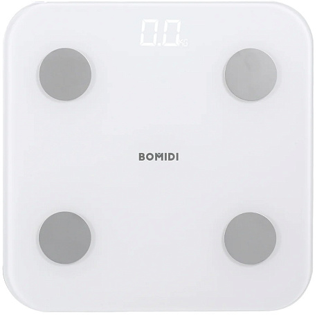 Весы Xiaomi Bomidi S1 Smart Digital Weight Scale, белые в Челябинске купить по недорогим ценам с доставкой