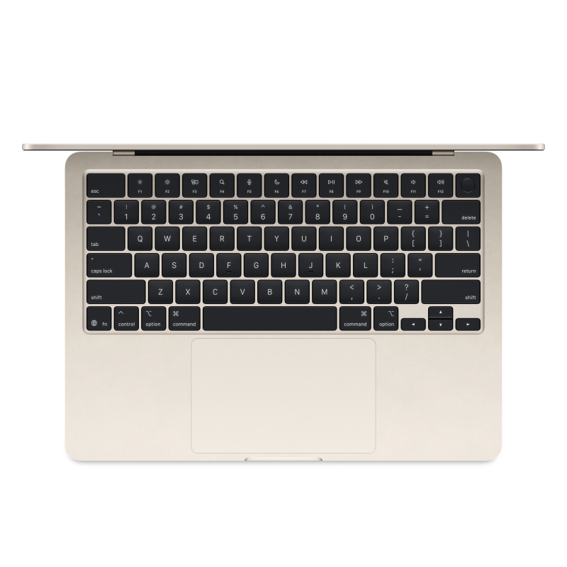 Apple MacBook Air 13" (M4 10C CPU, 8C GPU, 2025) 16 ГБ, 256 ГБ SSD, starlight в Челябинске купить по недорогим ценам с доставкой