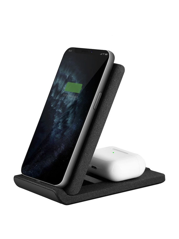 Беспроводное ЗУ UNIQ Vertex Duo 15W для iPhone+Airpods в Челябинске купить по недорогим ценам с доставкой