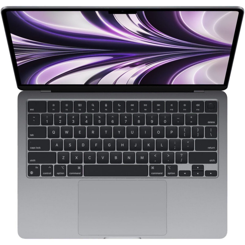 Ноутбук Apple MacBook Air 13 2022 (M2, 8-core, 256GB) Space Gray в Челябинске купить по недорогим ценам с доставкой
