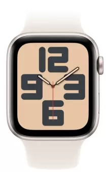Умные часы Apple Watch SE (2024) 40mm Starlight Aluminium Case with Starlight Sport Band (EU) в Челябинске купить по недорогим ценам с доставкой