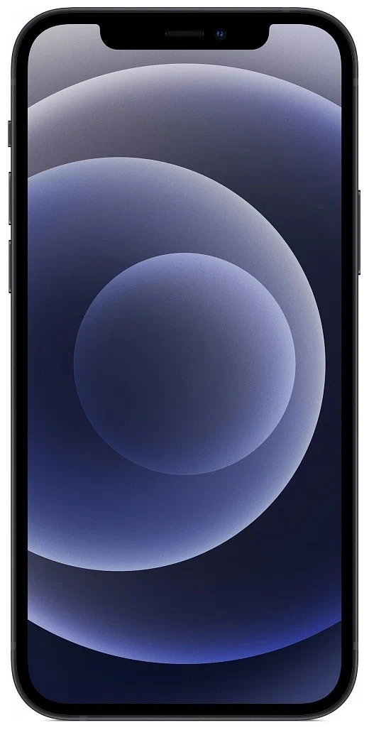Смартфон Apple iPhone 12 128Gb Black (Sim+E-Sim) в Челябинске купить по недорогим ценам с доставкой