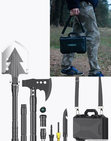 Набор многофункциональная лопата+топор Multifunctional Tool Set в Челябинске купить по недорогим ценам с доставкой