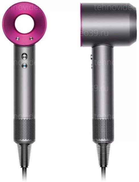 Фен Dyson Supersonic HD07, серебристый/фуксия в Челябинске купить по недорогим ценам с доставкой