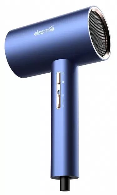 Фен для волос Deerma DEM-CF15W (Blue) в Челябинске купить по недорогим ценам с доставкой