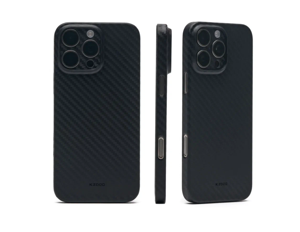 Накладка KZDOO Air Carbon для iPhone 16 Pro Max в Челябинске купить по недорогим ценам с доставкой