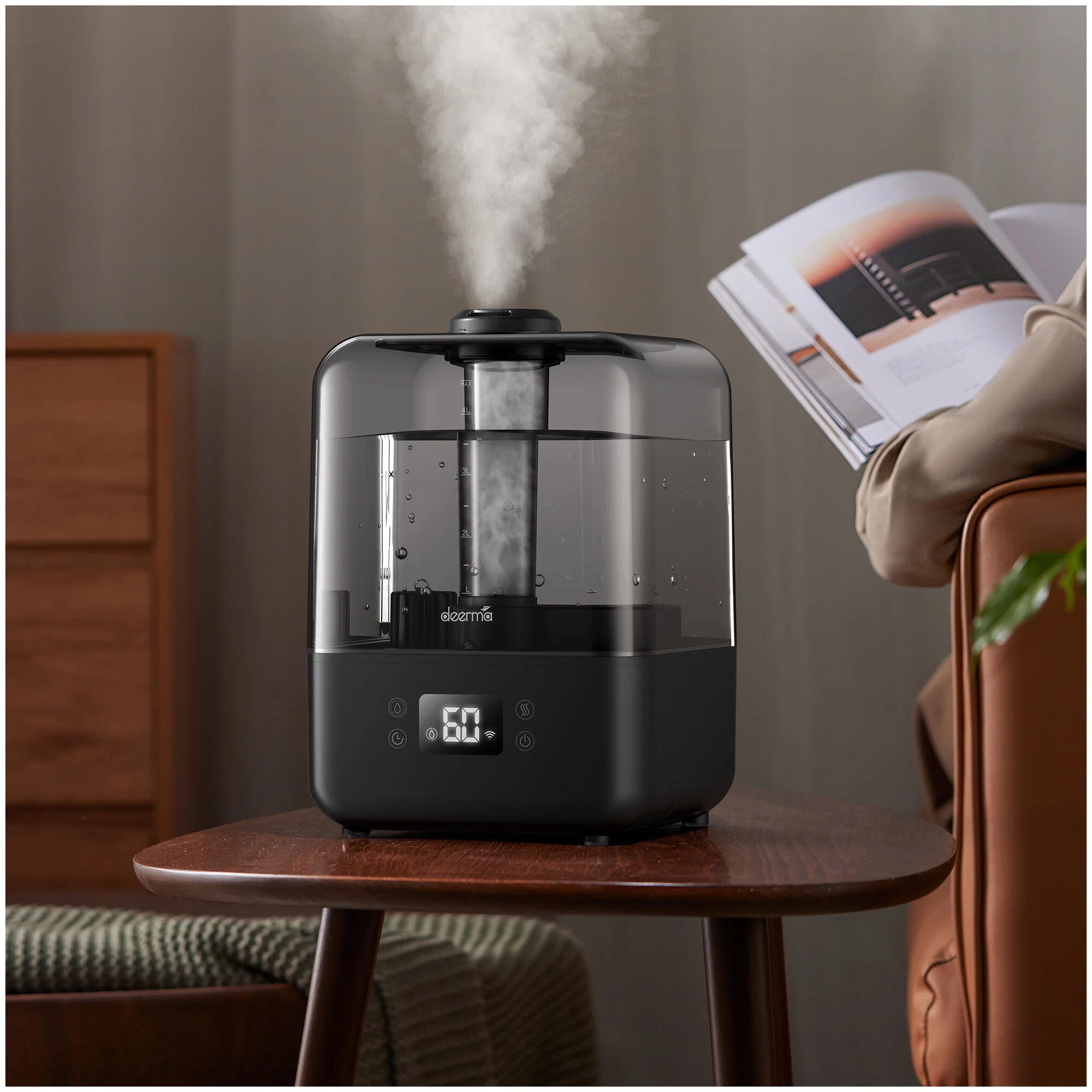 Увлажнитель воздуха Deerma Humidifier DEM-F15W в Челябинске купить по недорогим ценам с доставкой