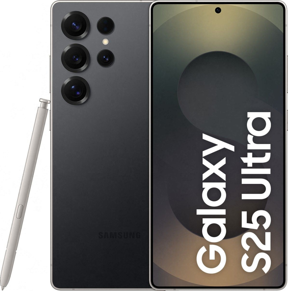 Смартфон Samsung Galaxy S25 Ultra 12/512Gb, черный титан в Челябинске купить по недорогим ценам с доставкой
