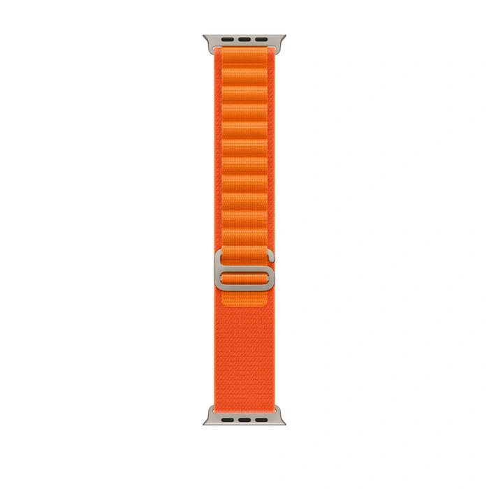 Умные часы Apple Watch Ultra GPS+Cellular 49mm Titanium Case with Starlight Orange Loop (EU) в Челябинске купить по недорогим ценам с доставкой