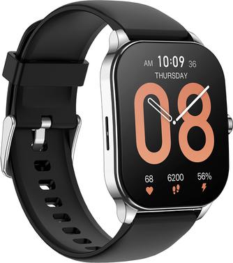 Умные часы Amazfit Pop 3S, серебристый (A2318) в Челябинске купить по недорогим ценам с доставкой