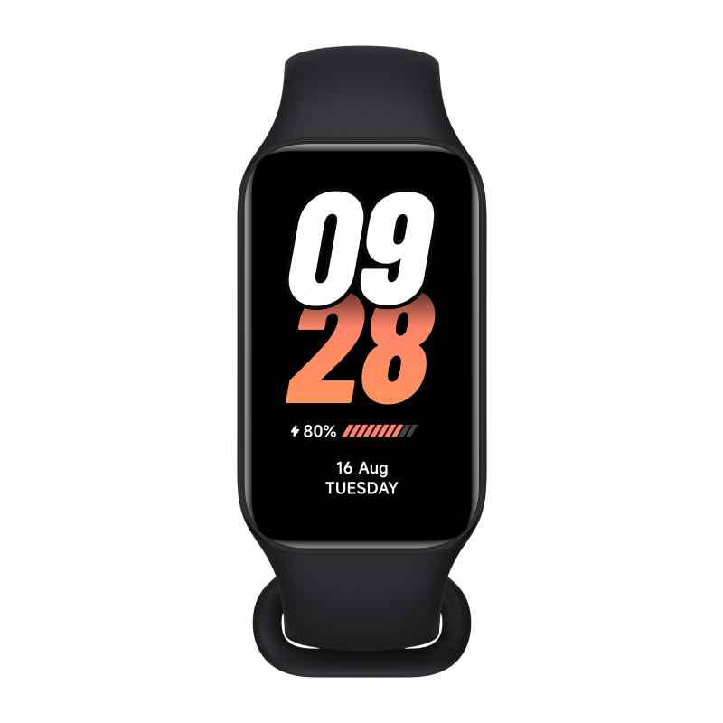 Умный браслет Xiaomi Smart Band 8 Active, черный в Челябинске купить по недорогим ценам с доставкой