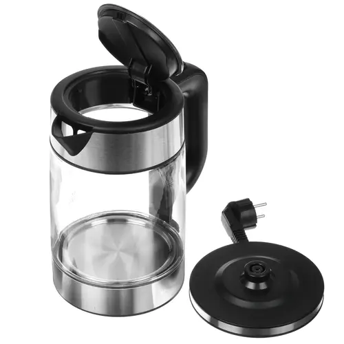 Чайник Xiaomi Electric Glass Kettle RU 1.7L, черный в Челябинске купить по недорогим ценам с доставкой