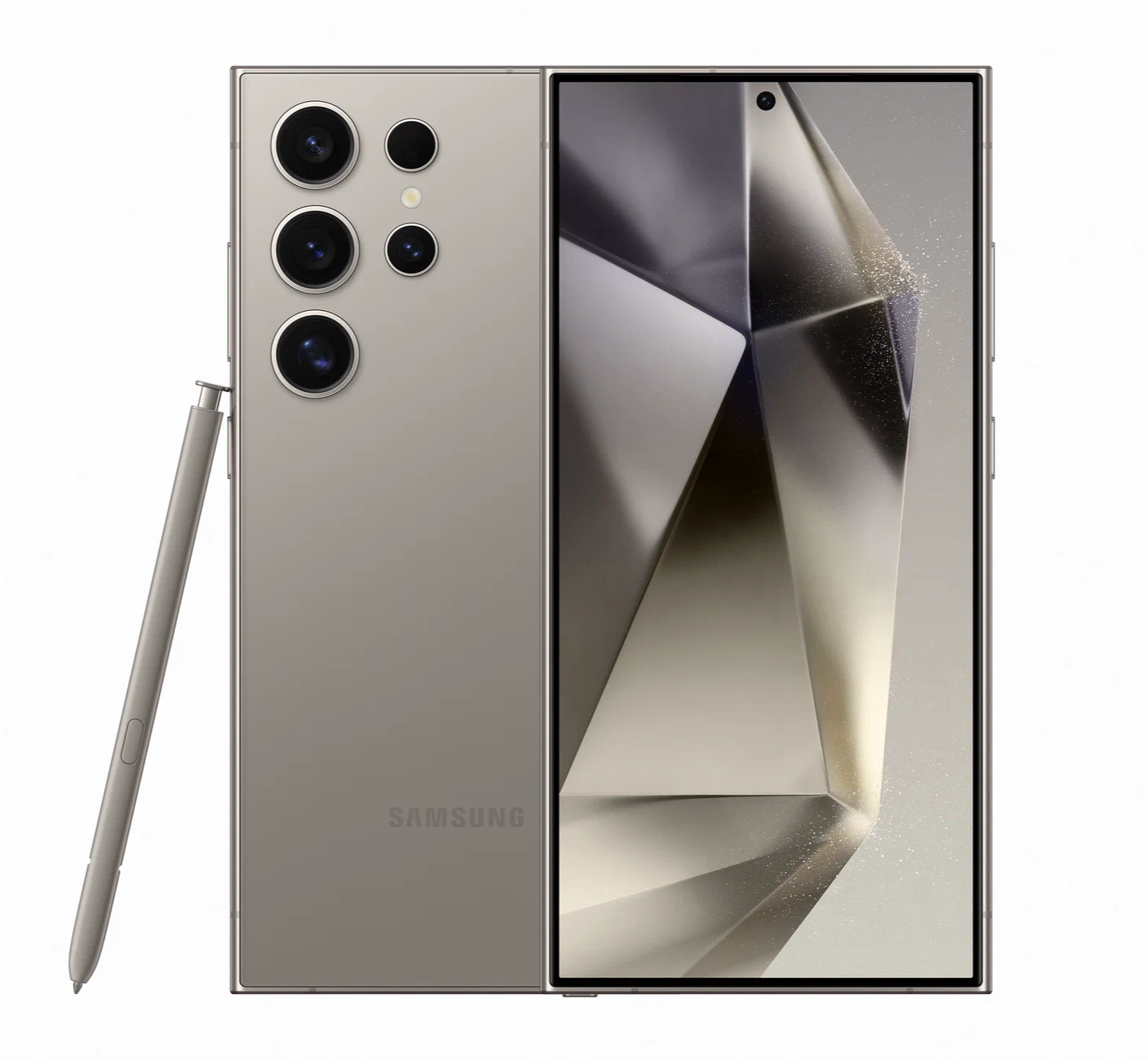 Смартфон Samsung Galaxy S24 Ultra 12/256Gb Titanium Gray в Челябинске купить по недорогим ценам с доставкой