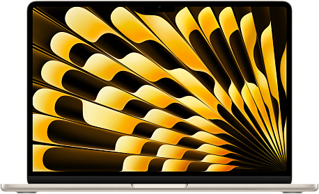 Ноутбук Apple MacBook Air 13 (M3, 8-Core, GPU 10-Core, 8GB, 512GB) Starlight в Челябинске купить по недорогим ценам с доставкой