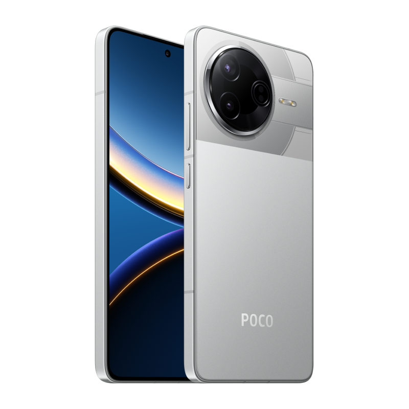 Смартфон Xiaomi POCO F7 Pro 12/512Gb Silver в Челябинске купить по недорогим ценам с доставкой