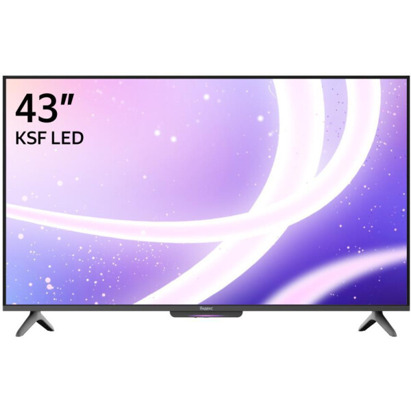 Телевизор Яндекс ТВ Станция Бейсик с Алисой на YaGPT 43“ 4K UHD, LED в Челябинске купить по недорогим ценам с доставкой
