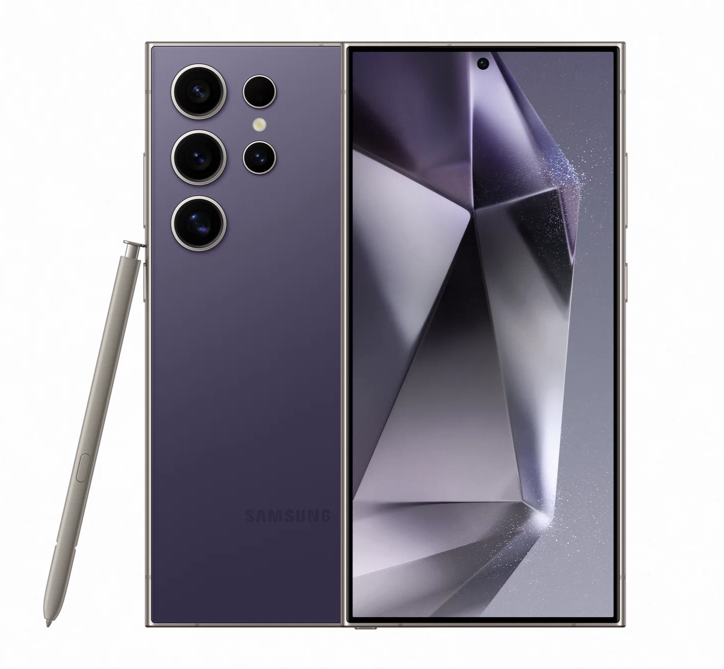 Смартфон Samsung Galaxy S24 Ultra 12/256Gb Titanium Violet в Челябинске купить по недорогим ценам с доставкой